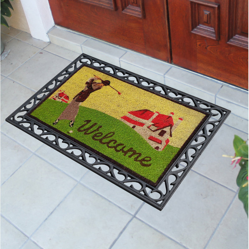 A1 Home Collections LLC Golf Door Mat Wayfair